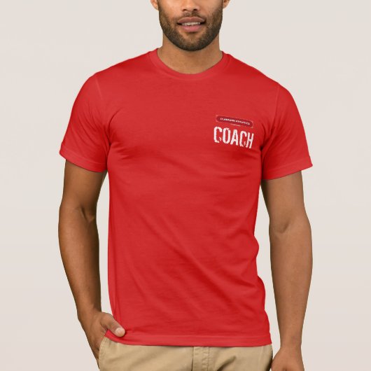 T-shirt Clabaugh Athletics COACH Polo (Devant)