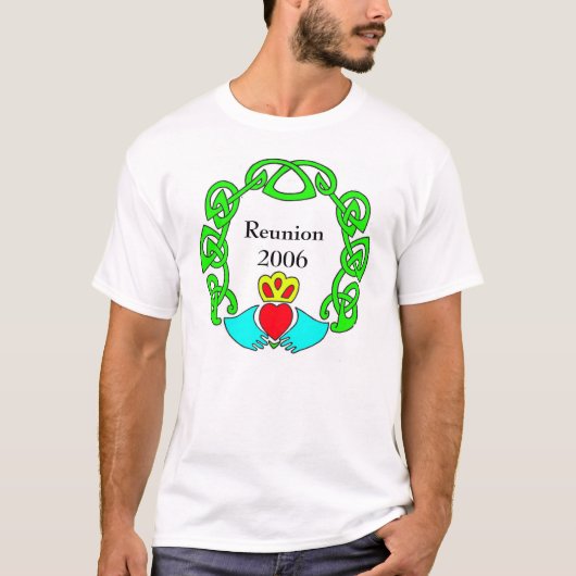 T-shirt claddagh (Devant)
