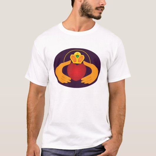 T-shirt Claddagh (Devant)