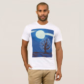 T-shirt clair de lune (Devant entier)