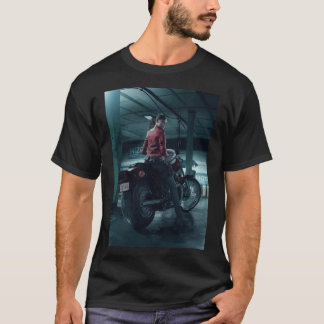 T-shirt Claire Redfield Resident Evil 2 Motor Bike