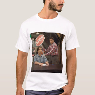 T-shirt Clairement Gibby frappe Spencer avec un panneau d'