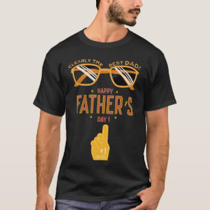 T-shirt Clairement le meilleur papa jamais - Fête des père