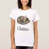 T-shirt Clairo Dit Un Chat 1 (Devant)