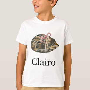 T-shirt Clairo Dit Un Chat 1