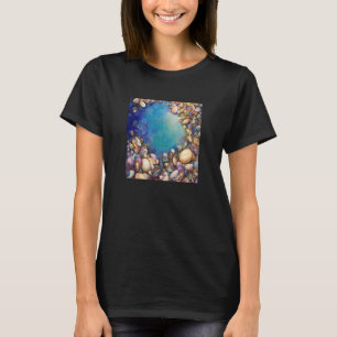 T-shirt Clam Seashell Shell Collector Beach Ocean Coastal