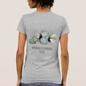 T-shirt Clams Clambake Rhode Island Nouvelle-Angleterre (Dos)