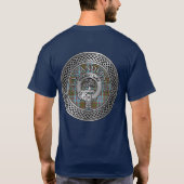 T-shirt Clan Anderson Crest & Tartan Knot (Dos)