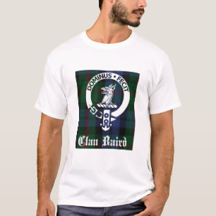 T-shirt Clan Baird Crest Badge & Tartan