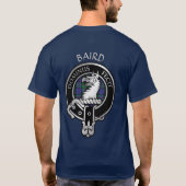 T-shirt Clan Baird Crest & Tartan (Dos)