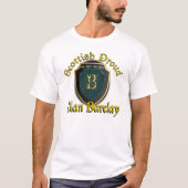 T-shirt Clan Barclay Chemises écossaises Fier (Devant)
