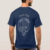 T-shirt Clan Baxter Crest (Dos)