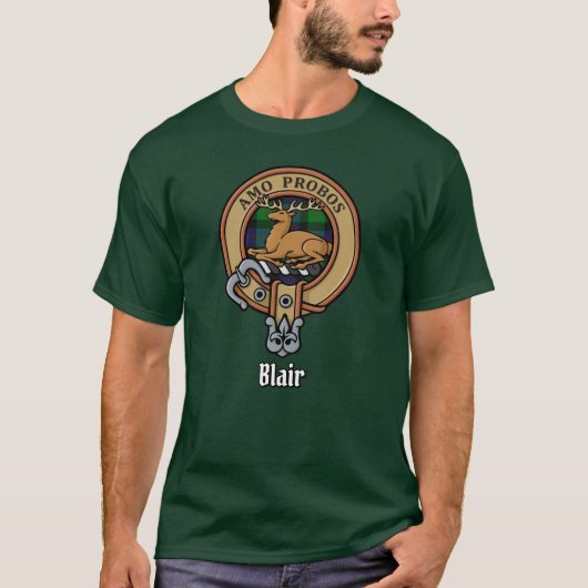 T-shirt Clan Blair Crest (Devant)