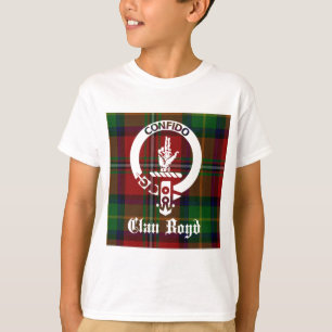 T-shirt Clan Boyd Crest Tartan