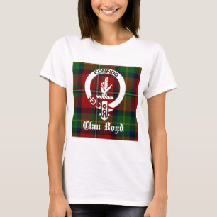 T-shirt Clan Boyd Crest Tartan