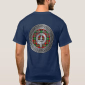 T-shirt Clan Boyd Crest & Tartan Knot (Dos)