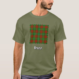T-shirt Clan Bruce Hunting Tartan