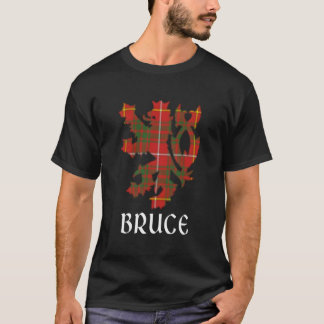 T-shirt Clan Bruce Tartan Scottish Nom de famille Scotland