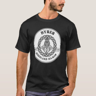 T-shirt Clan Byres Scottish Thistle Highland Games