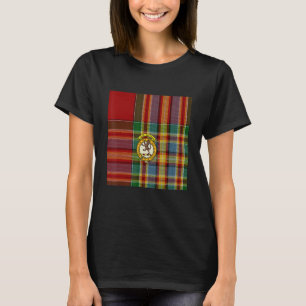 T-shirt Clan Chattan Scottish Crest et Tartan