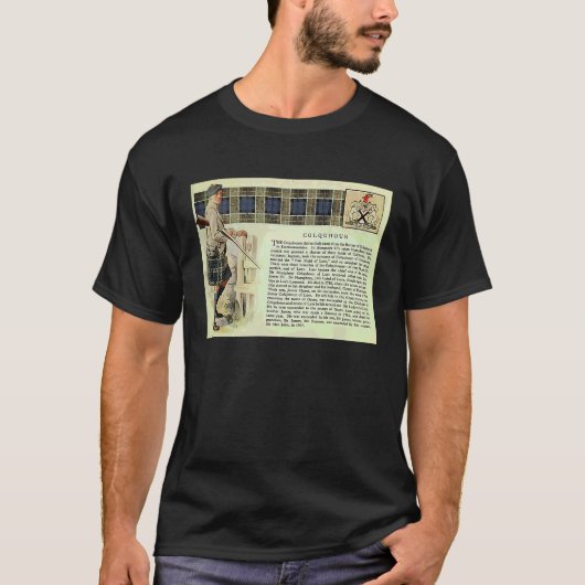 T-shirt Clan Colquhoun Millésime (Devant)