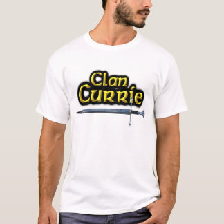 T-shirt Clan Currie Inspiré écossais