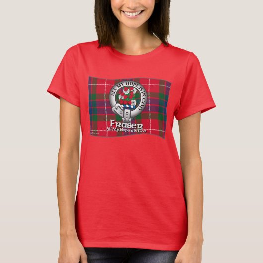 T-shirt Clan de Fraser (Devant)
