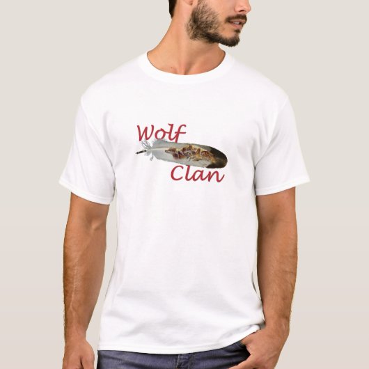 T-shirt Clan de loup (Devant)