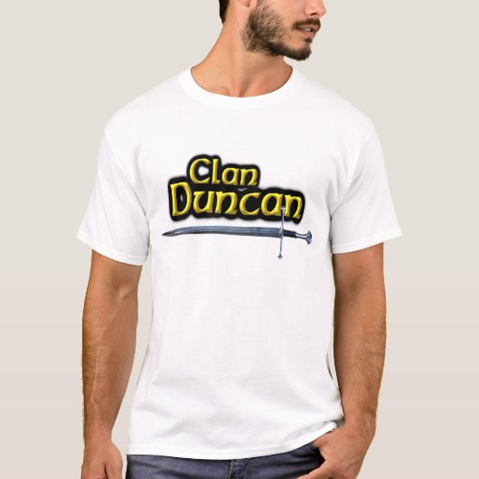 T-shirt Clan Duncan inspiré écossais (Devant)