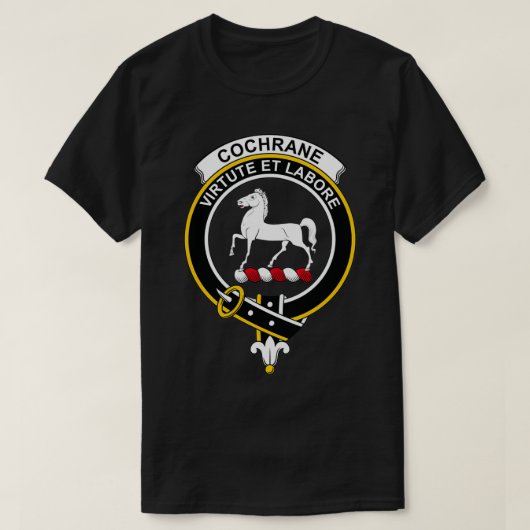 T-shirt Clan écossais de Cochrane Crest (Design devant)