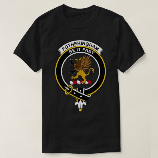 T-shirt Clan écossais de Fotheringham Crest (Design devant)