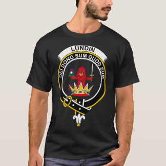 T-shirt Clan écossais de Lundin Crest