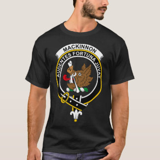 T-shirt Clan écossais de MacKinnon Crest Tartan Clan