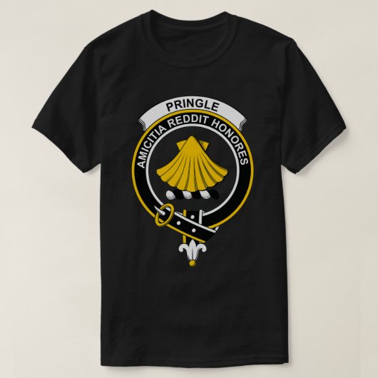 T-shirt Clan écossais de Tartan Crest (Design devant)