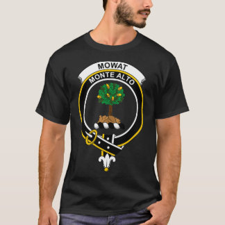 T-shirt Clan écossais de Tartan de Mowat Crest