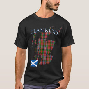 T-shirt Clan écossais Kidd Tartan Écosse