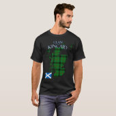 T-shirt Clan écossais Kincaid Tartan Écosse (Devant entier)