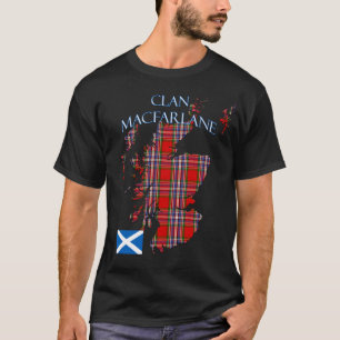 T-shirt Clan écossais MacFarlane Tartan Écosse