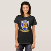 T-shirt Clan écossais Mackinnon Scottish Family Shield (Devant entier)