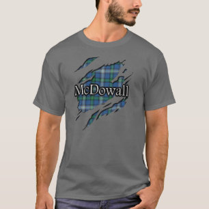 T-shirt Clan écossais McDowall MacDowall Tartan Spirit