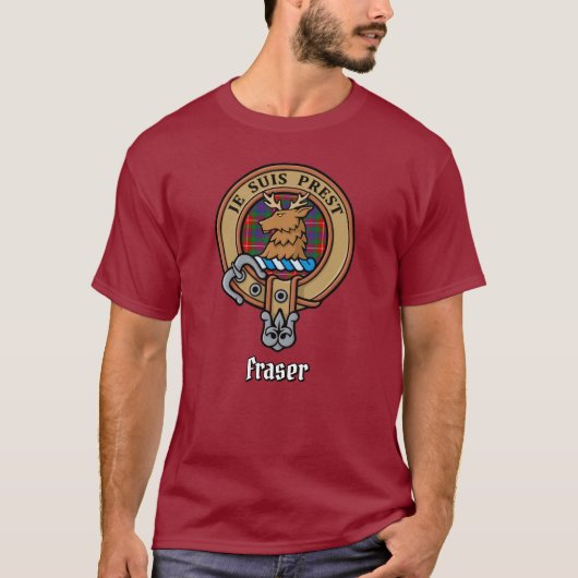 T-shirt Clan Fraser de Lovat Crest (Devant)