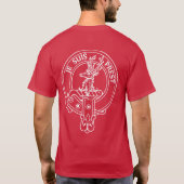 T-shirt Clan Fraser de Lovat Crest (Dos)