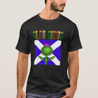 T-shirt Clan Gibbs Tartan Scottish Nom de famille Scotland