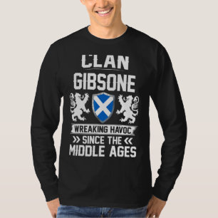 T-shirt Clan Gibsone Scottish Family Clan Scotland Wreakin