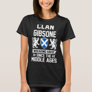 T-shirt Clan Gibsone Scottish Family Clan Scotland Wreakin