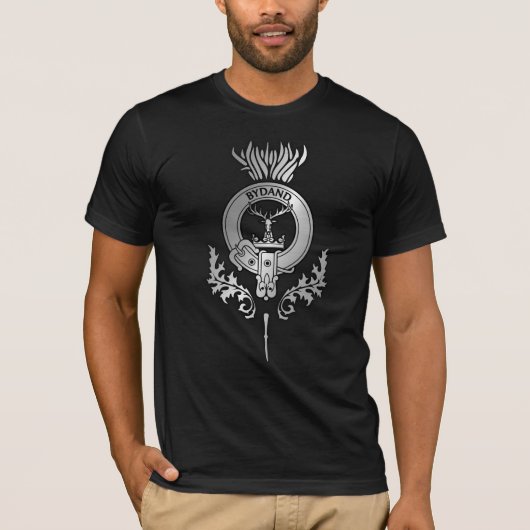 T-shirt Clan Gordon Thistle Crest (Devant)