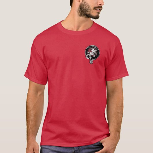 T-shirt Clan Graham Crest (Devant)