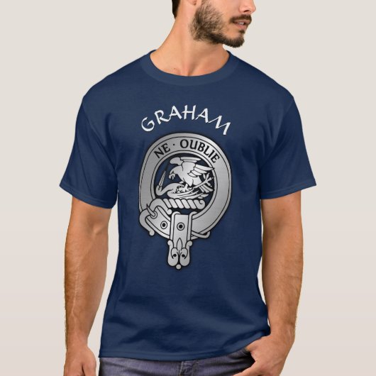 T-shirt Clan Graham Crest (Devant)