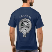T-shirt Clan Graham Crest & Tartan (Dos)