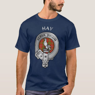 T-shirt Clan Hay Crest & Tartan